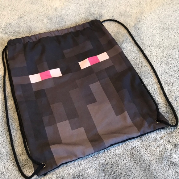 Other - Minecraft drawstring bag/backpack
